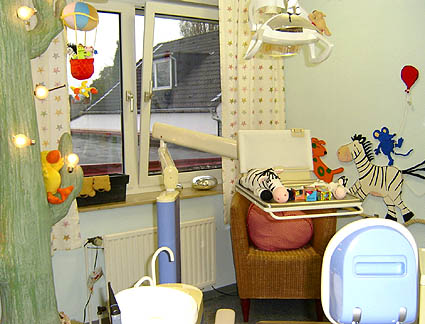 Behandlungsräumlichkeiten der Zahnarztpraxis Carlo Decking in 45701 Herten