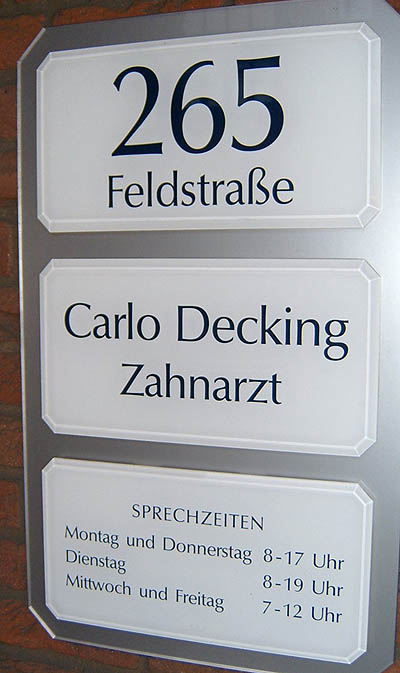 Zahnarztpraxis Carlo Decking in 45701 Herten